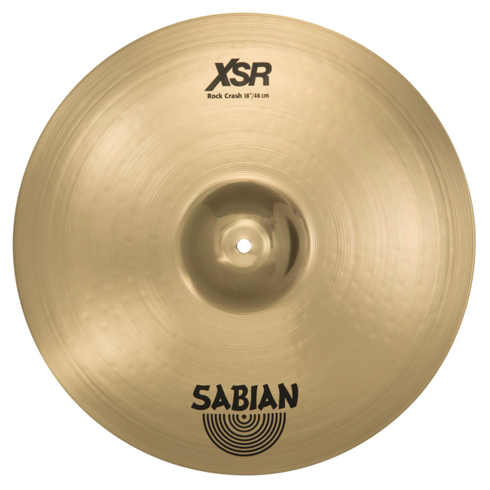 Sabian XSR1809B 18" XSR Rock Crash Bronze Crash Cymbals