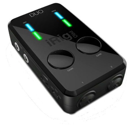 IK Multimedia IRIG-PRO-DUO IRig Pro DUO 2 Channel Professional Audio Interface