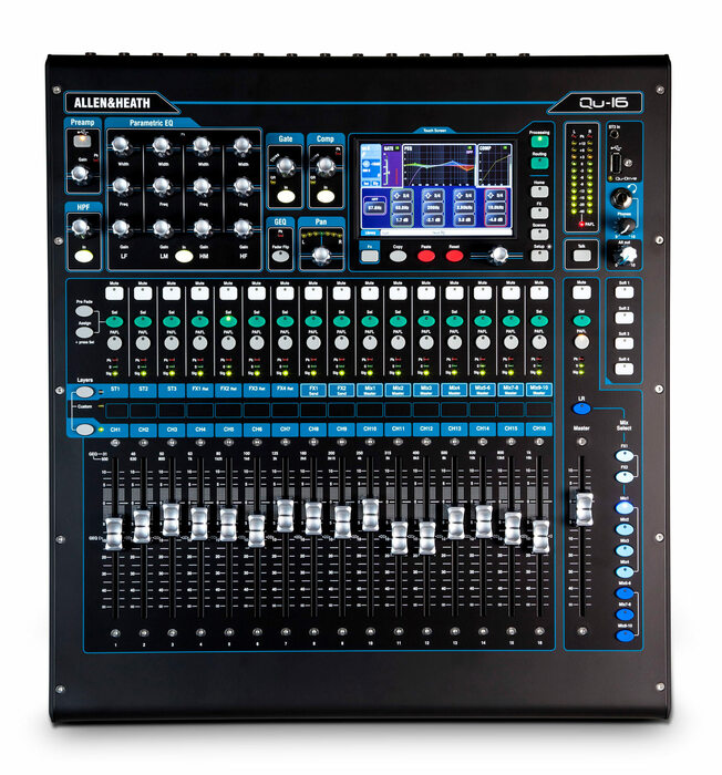 Allen & Heath Qu-16C 16-Channel Digital Mixer