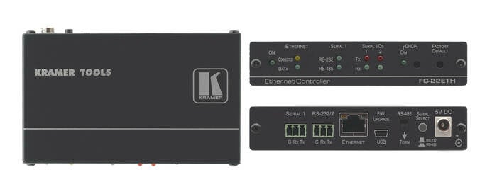 Kramer FC-22ETH Ethernet To Serial 2-Port Converter