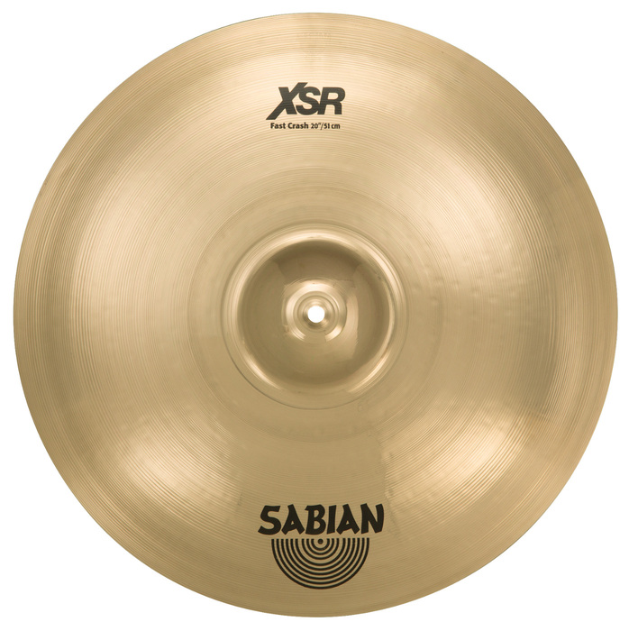 Sabian XSR2007B 20" XSR Fast Crash Bronze Crash Cymbals