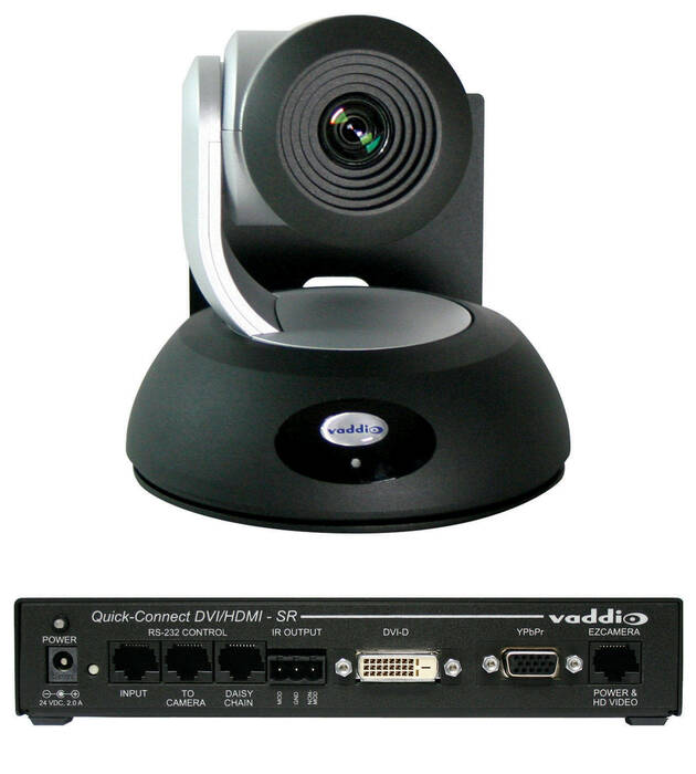 Vaddio 999-9906-000 RoboSHOT 12 Camera QDVI System