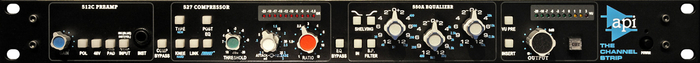 API CHANNEL-STRIP Rack Mount Channel Strip With 325 Line Driver