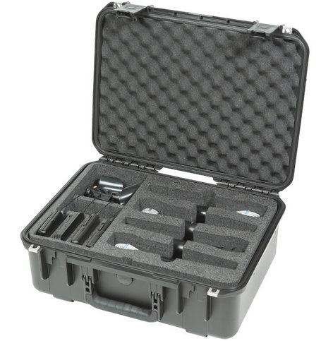 SKB 3i-1813-7WMC Waterproof Case For 8x Wireless Mic Systems