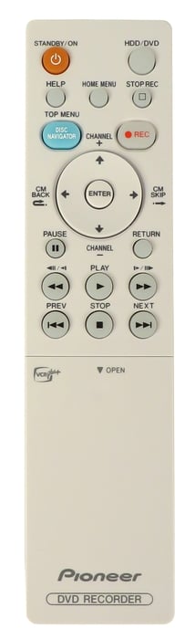 Pioneer VXX3095 Remote Control For DVR540HS