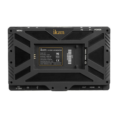 ikan DH7-IKAN Monitor 7" 4K, 1920x1200 HDMI Monitor