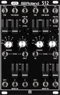 Roland SYS-512 System500 Dual VCO Module