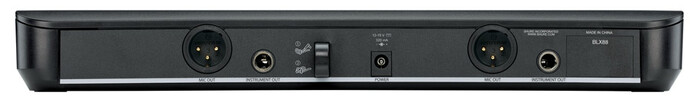 Shure BLX88-H9 BLX Series Dual-Channel Wireless Receiver, H9 Band (512-542MHz)