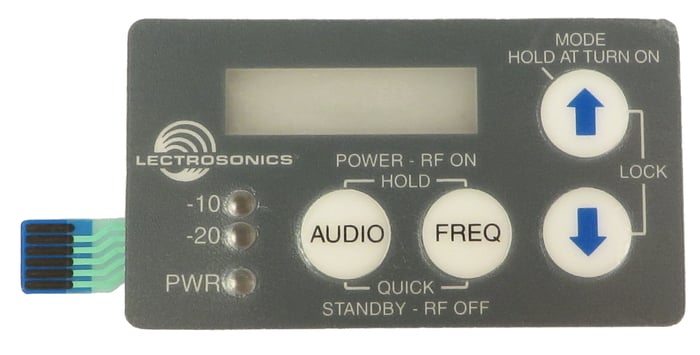 Lectrosonics 48098 HM Keypad Membrane