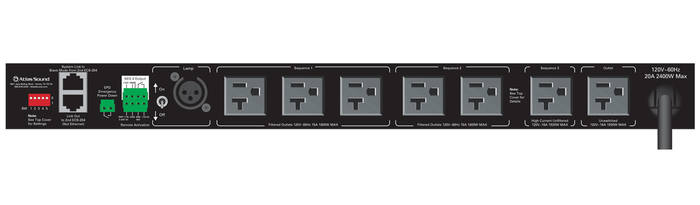 Atlas IED ECS-204 20A Power Conditioner & Sequencer