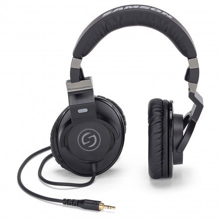 Samson Z35 Studio Closed-Back, Over Ear Headphones, Flat Response