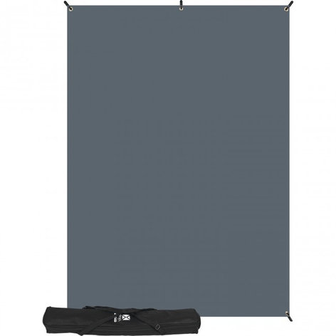 Westcott 620K X-Drop Kit With 5' X 7' Neutral Gray Backdrop