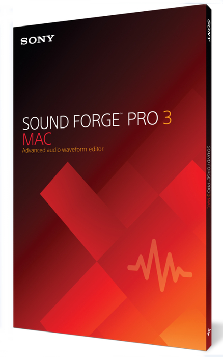 Magix SFM3099ESD Sound Forge Pro Mac 3 [DOWNLOAD] Advanced Audio Waveform Editor, Mac