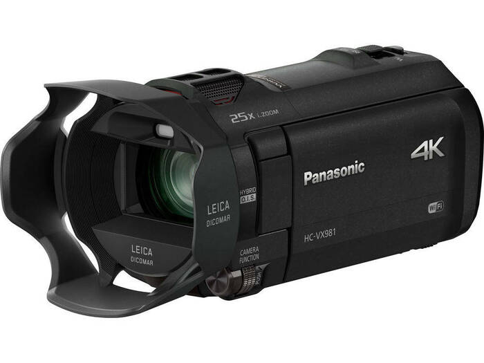 Panasonic HC-VX981K 4K Camcorder With 20x Optical Zoom