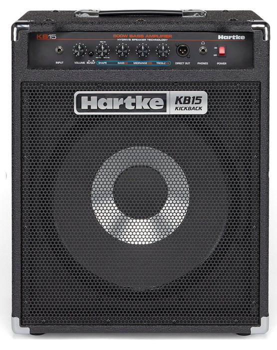 Hartke HMKB15 Kickback KB15 15" Bass Combo Amp