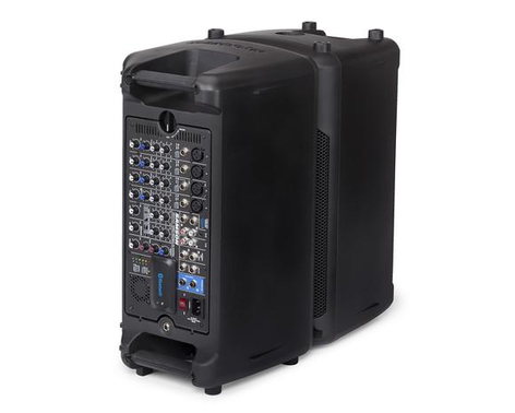Samson XP800 8" Stereo 2-Way Portable PA Monitors 400W With Bluetooth And 8-Channel Mixer