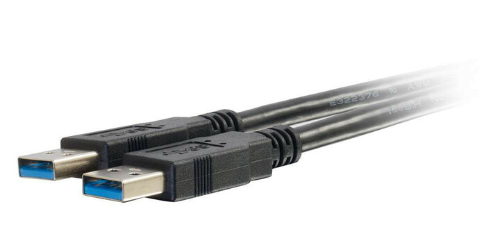 Cables To Go 54172 3m (9.8 Ft) USB 3.0 A Male To A Male Cable, Black