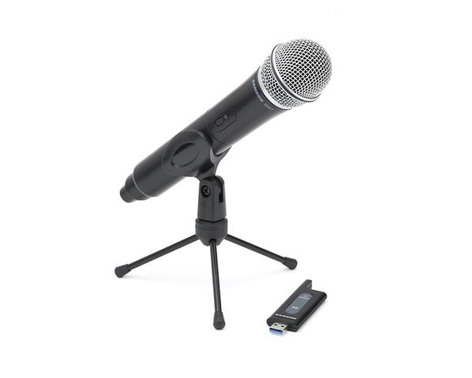 Samson SWX1UQ6 USB Digital Wireless Handheld System With Q6 Dynamic Microphone