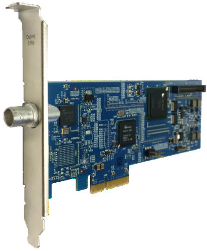 Osprey Video 95-00495 816e Single Input 3G SDI Or DVB-ASI Video Capture Card
