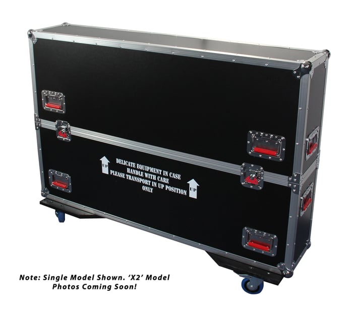 Gator G-TOURLCDV2-3743-X2 43"x6.3"x30.5" Dual LCD, LED And Plasma Case