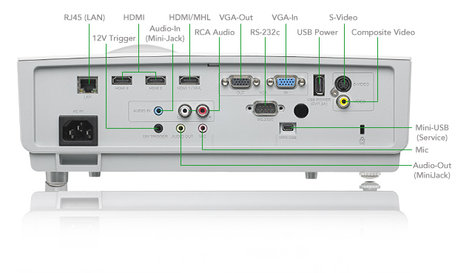 Vivitek DW884ST 3600 Lumens WXGA DLP Short Throw Projector