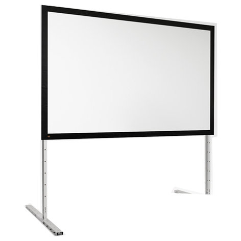 Draper 385049 67.5" X 120" FocalPoint Matt White Portable Projection Screen