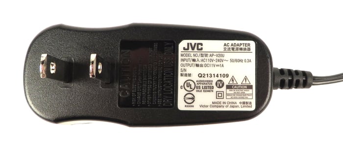 JVC QAL1151-002 AC Adaptor For GR-DA30U