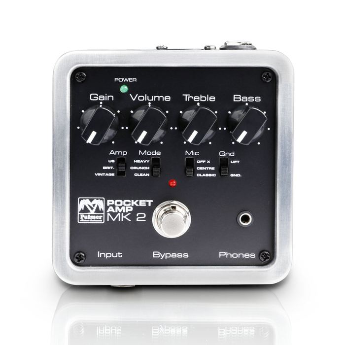 Palmer PEPAMP-MKII Pocket Amplifier With Balanced XLR And Unbalanced 6.35 MM Outputs