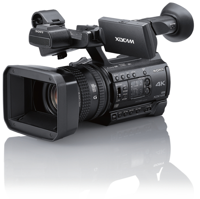 Sony PXWZ150 4K XDCAM Camcorder With 24x Zoom Lens