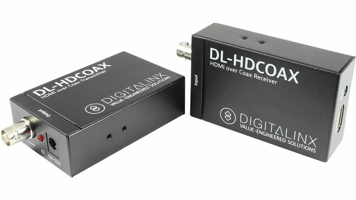 Intelix DL-HDCOAX HDMI IR Transmitter And Receiver Set Over Coax