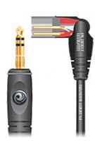 D`Addario PW-GMMS-10 Audio Cable, Swivel XLR Male - 1/4" Male Stereo, 10 Feet