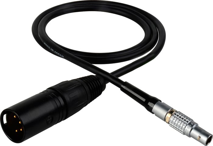Laird Digital Cinema TD-PWR3-3 2-Pin Lemo To 4-Pin Male XLR Power Cable For Teradek Cube, 3 Ft