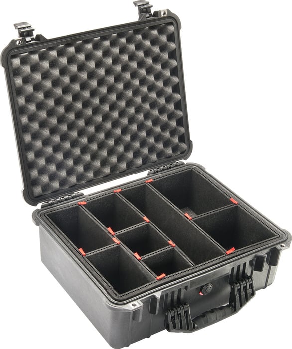 Pelican Cases 1550TP Protector Case 18.6"x14.2"x7.7" Protector Case With TrekPak Divider