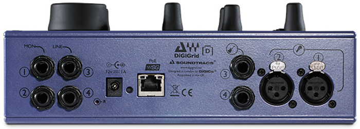 DiGiGrid D Desktop Recording Audio Interface