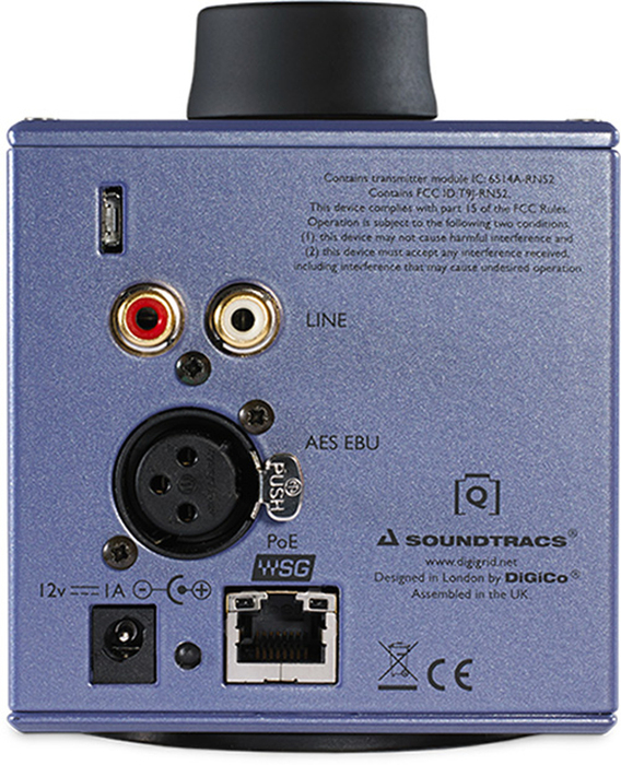 DiGiGrid DIGIGRID-Q Headphone Amplifier Audio Interface