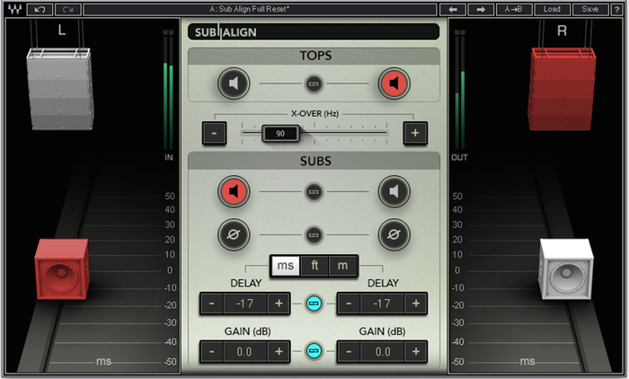 Waves Sub Align Subwoofer Alignment Plug-in (Download)