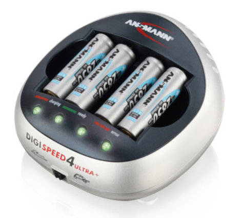 Ansmann DIGISPEED-4-ULTRA Digispeed 4 Ultra Super Speed Battery Charger