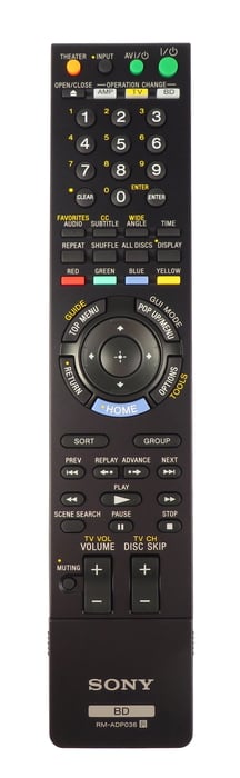 Sony 148720311 Remote For BDP-CX