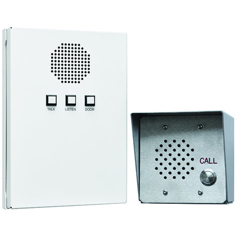 Quam D2D1 All-In-One Intercom System, Indoor And Outdoor Stations