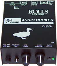 Rolls DU30B Microphone Preamplifier / Audio Ducker