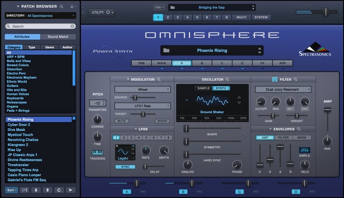 Spectrasonics OMNISPHERE-2 Omnisphere 2 Virtual Synthesis Instrument Software