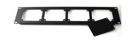 ETS ETS-PA207 19" 2RU Rackmount Panel With 3 Blank Plates