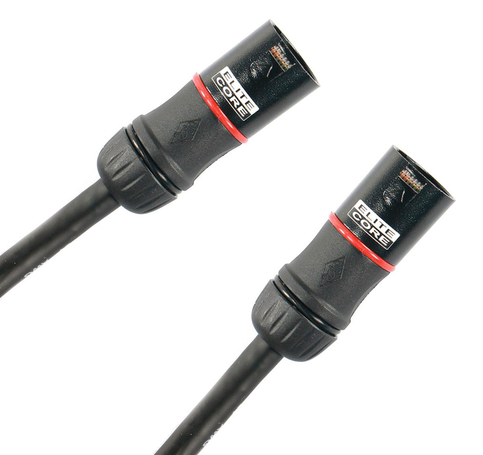 Elite Core SUPERCAT6-S-CS-30 30' Ultra Rugged Shielded Tactical CAT6 Cable With CS45 Connectors