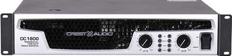 Crest CC1800 Power Amplifier 450/700/900W @ 8/4/2 Ohms Stereo