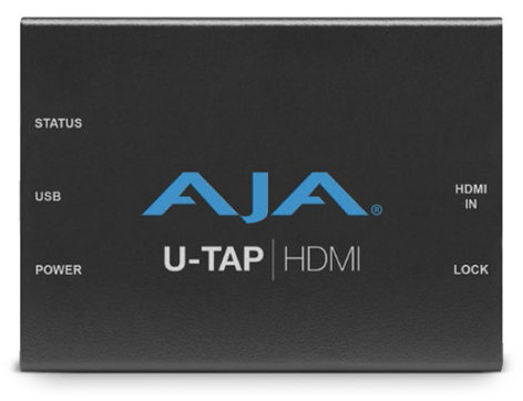 AJA U-TAP-HDMI HD / SD USB 3.0 Capture Device With HDMI Input