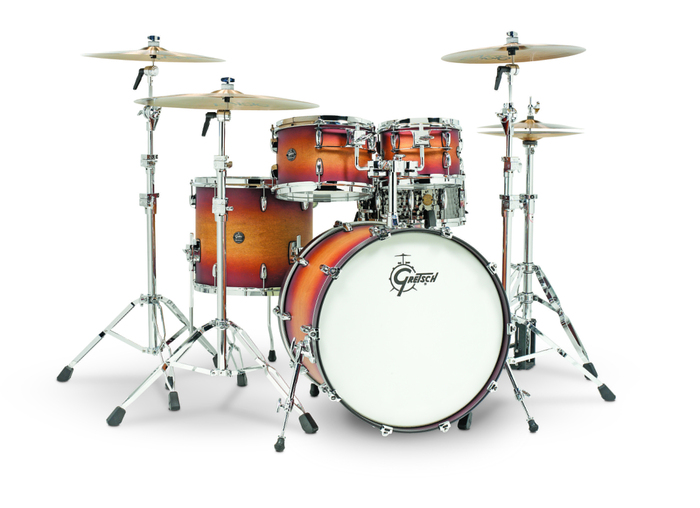 Gretsch Drums RN2-J483 Renown Series 3-piece Shell Kit, 8"x12"/14"x14"/14"x18"
