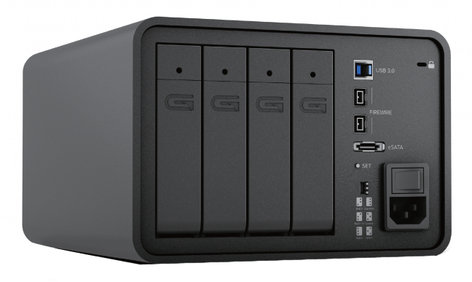 Glyph SRF32000 StudioRAID 4 External RAID 32TB Hard Drive, USB 3.0/FireWire 800/eSATA Compatible