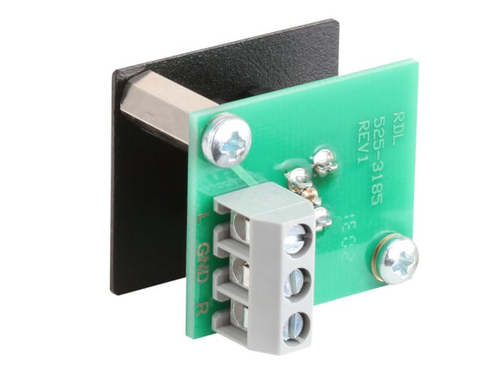 RDL AMS-1/8F 1/8" Stereo Mini-Jack - Terminal Block Connector