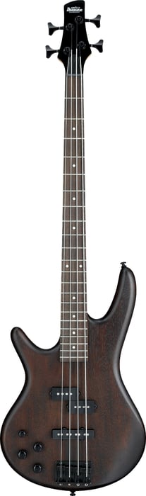 Ibanez GSR200BLWNF 4-String Left-Handed Electric Bass Guitar, Walnut Flat Finish