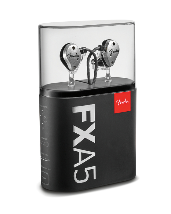 Fender FXA5 In-Ear Monitors Professional In-Ear Monitors With Dual Balanced Armature Array